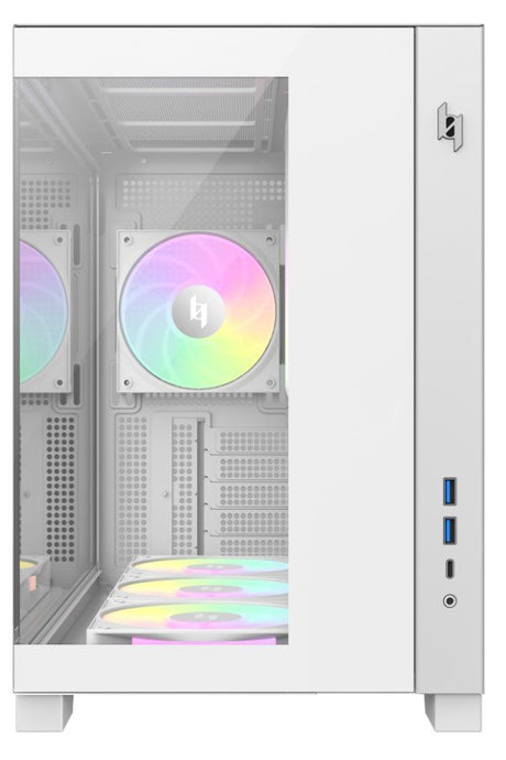 EAN 6931858712040 - GameMax NEX C33 WH carcasa de ordenador Blanco imagen 14