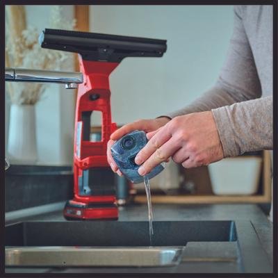 Aspiradora De Ventanas Einhell 3437100 Rojo