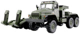 Amewi Ural B36 Militär Lkw 6wd Con Tieflader 1:16 Rtr Verde