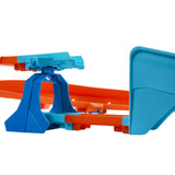 Conjunto De Velocidad De Salto Para El Creador De La Pista De Ruedas Hot Wheels Con Automóvil De Juguete Y Acelerador Motorizado Jdb49