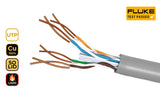 Bobina De Cable Rj45 Lszh Phasak Phr 652 Cat.6 305m Gris