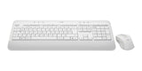 Logitech Signature Mk650 Combo For Business Juego De Teclado Y Ratón Inalámbrico Bluetooth Le Qwerty Húngaro Blanco Hueso