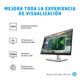 EAN 0195122123987 - HP E24u G4 pantalla para PC 60,5 cm (23.8") 1920 x 1080 Pixeles Full HD LCD Negro, Plata imagen 7
