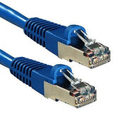 Lindy Cable De Red Cat6a S/Ftp Pimf Lsoh Azul 0.50m