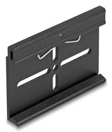 Delock Aluminio Montageclip Para Hutschiene 70,0 X 47,8 Mm Negro