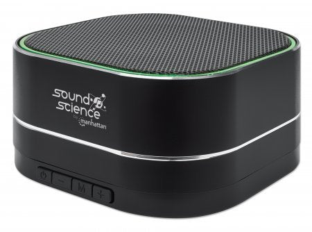 Manhattan 164993 Altavoz Portátil Bluetooth Negro 3 W