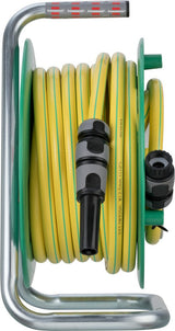 Brennenstuhl 1237130 Manguera De Jardín 20 M Por Encima Del Suelo Verde, Amarillo De Plástico