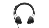 EAN 5099206090347 - Logitech 981-000870 auricular y casco Auriculares Alámbrico Diadema Llamadas/Música USB Tipo C Grafito imagen 2