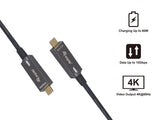 Equip Cable Usb-C3.2->C Aoc 4k Pd60w M M 7.50m Negro