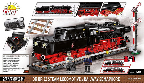 EAN 5902251062873 - COBI DR BR 52 Steam Locomotive imagen 4