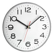 EAN 4009816023278 - TFA-Dostmann 60.3017 reloj de mesa o pared Reloj de cuarzo Círculo Gris, Blanco imagen 1