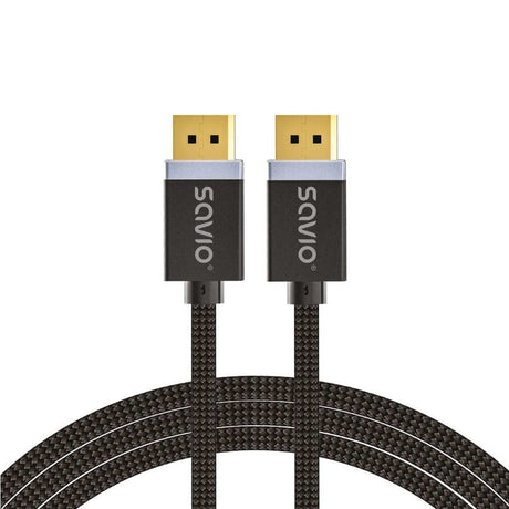 EAN 5901986047476 - Savio DisplayPort cable 2 m Black CL-166 Negro imagen 1