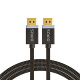 EAN 5901986047476 - Savio DisplayPort cable 2 m Black CL-166 Negro imagen 1