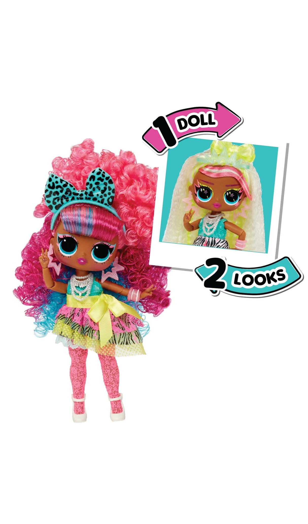 Muñeca Mga Entertainment Lol Surprise Tweens Surprise Swap Fashion Doll - Curls-2-Crimps Cora, 593263