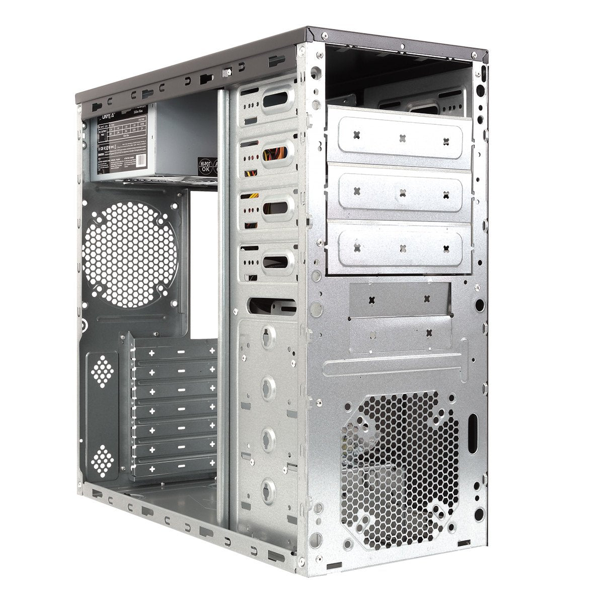 Caja Pc Unykach Atx Atx Uk 8016 Evo 85%  Con Fuente Eficiente 85% De 300w