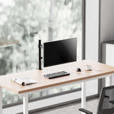 Aisens Soporte De Mesa Eco Giratorio E Inclinable Para Monitor/Tv 10kg (3 Pivotes, 1 Brazo) De 17-32, Negro