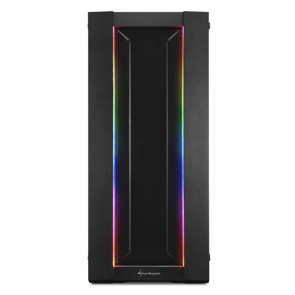 Caja Pc Sharkoon Elite Shark Ca200m, Big-Tower-Gehäuse Schwarz, Tempered Glass