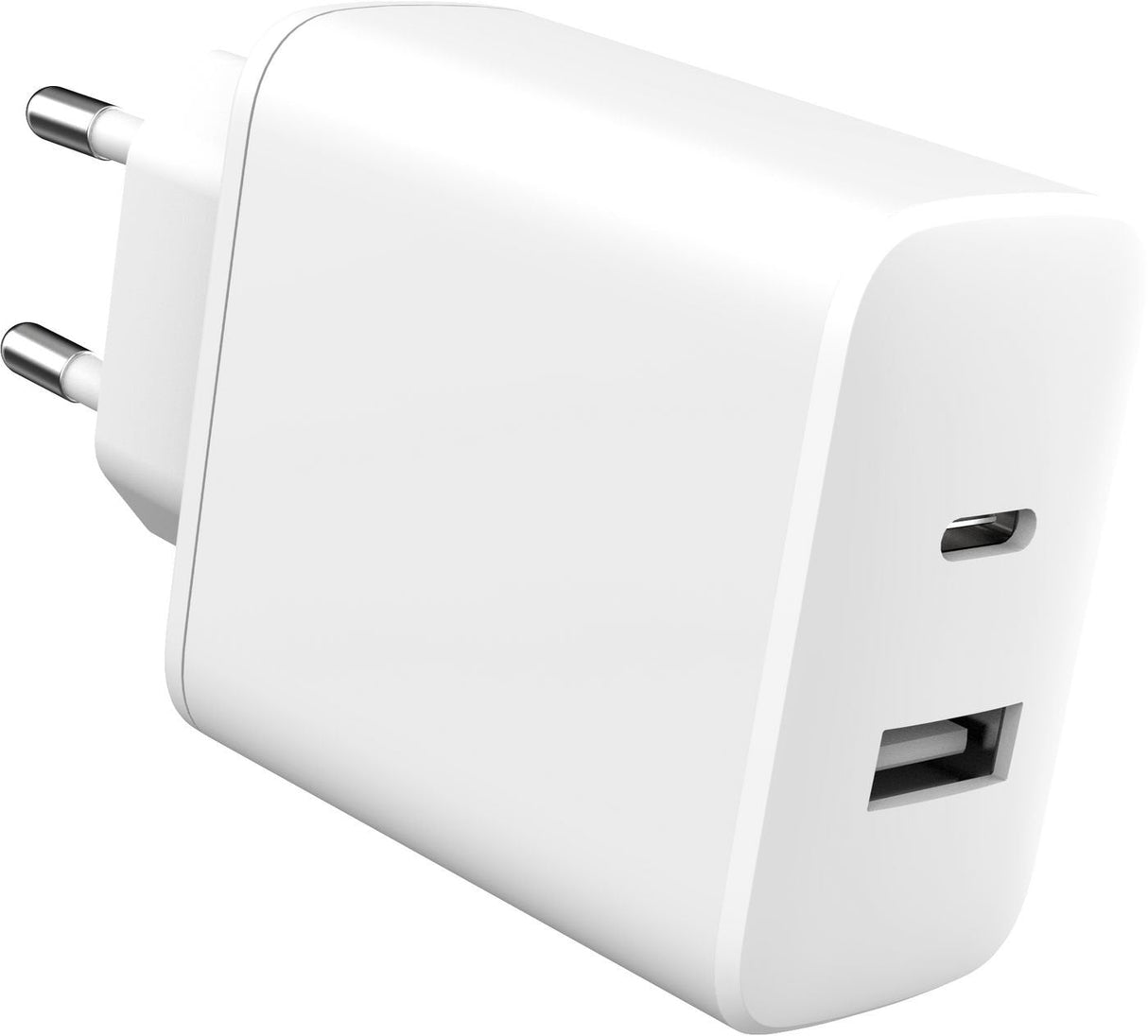 EAN 5715063054536 - eSTUFF ES637031 cargador de dispositivo móvil Smartphone Blanco Corriente alterna Carga rápida Interior imagen 2