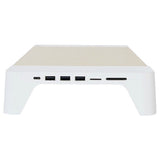 EAN 8809418160977 - POUT 3-in-1 wooden monitor stand hub with fast wireless charging pad EYES 8 Armario archivador imagen 12