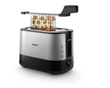 EAN 8710103792420 - Philips Viva Collection HD2635/90 tostadora 7 2 rebanada(s) Negro, Titanio imagen 8