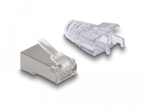 EAN 4043619669059 - DeLOCK 66905 conector RJ-45 Metálico, Transparente imagen 3