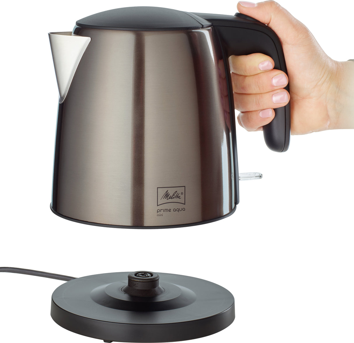 EAN 4006508224234 - Melitta 1018-06 tetera eléctrica 1 L 2200 W Metálico, Gris imagen 4
