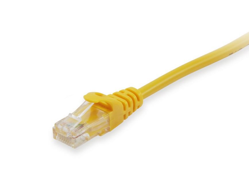 Cable De Red U/Utp Categoria 6a Libre Halogenos Lsoh 20m Amarillo