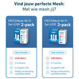 EAN 4023125031090 - Mesh Set 20003109 sistema Wi-Fi Mesh (Wi-Fi en malla) Doble banda (2,4 GHz / 5 GHz) Wi-Fi 6E (802.11ax) R imagen 11
