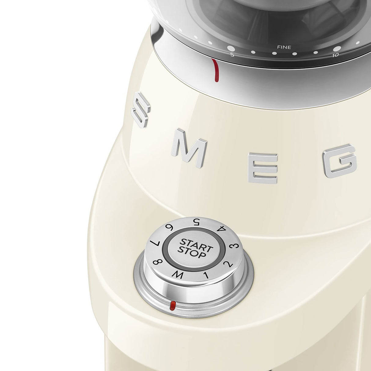 EAN 8017709355272 - Smeg CGF03CREU molinillo de café 150 W Crema de color imagen 7