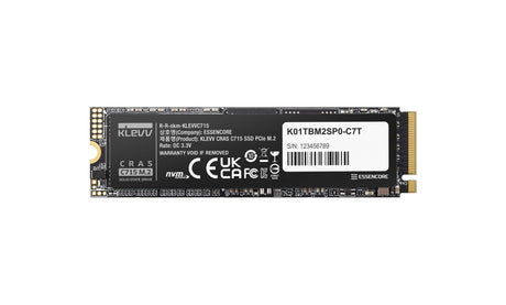 EAN 4895194901808 - Klevv CRAS C715 512 GB M.2 PCI Express 3.0 NVMe 3D TLC NAND imagen 1