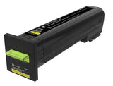 Lexmark Cs820 Cartucho De Tóner Amarillo Rendimiento Extra Alto Retornable