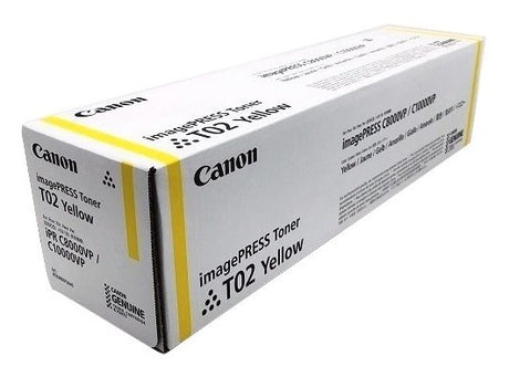 EAN 4549292035087 - Canon T02 cartucho de tóner 1 pieza(s) Original Amarillo imagen 1