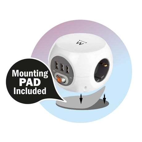 EAN 8054392615788 - Ewent EW3939 base múltiple 1,5 m 3 salidas AC Interior Blanco imagen 7