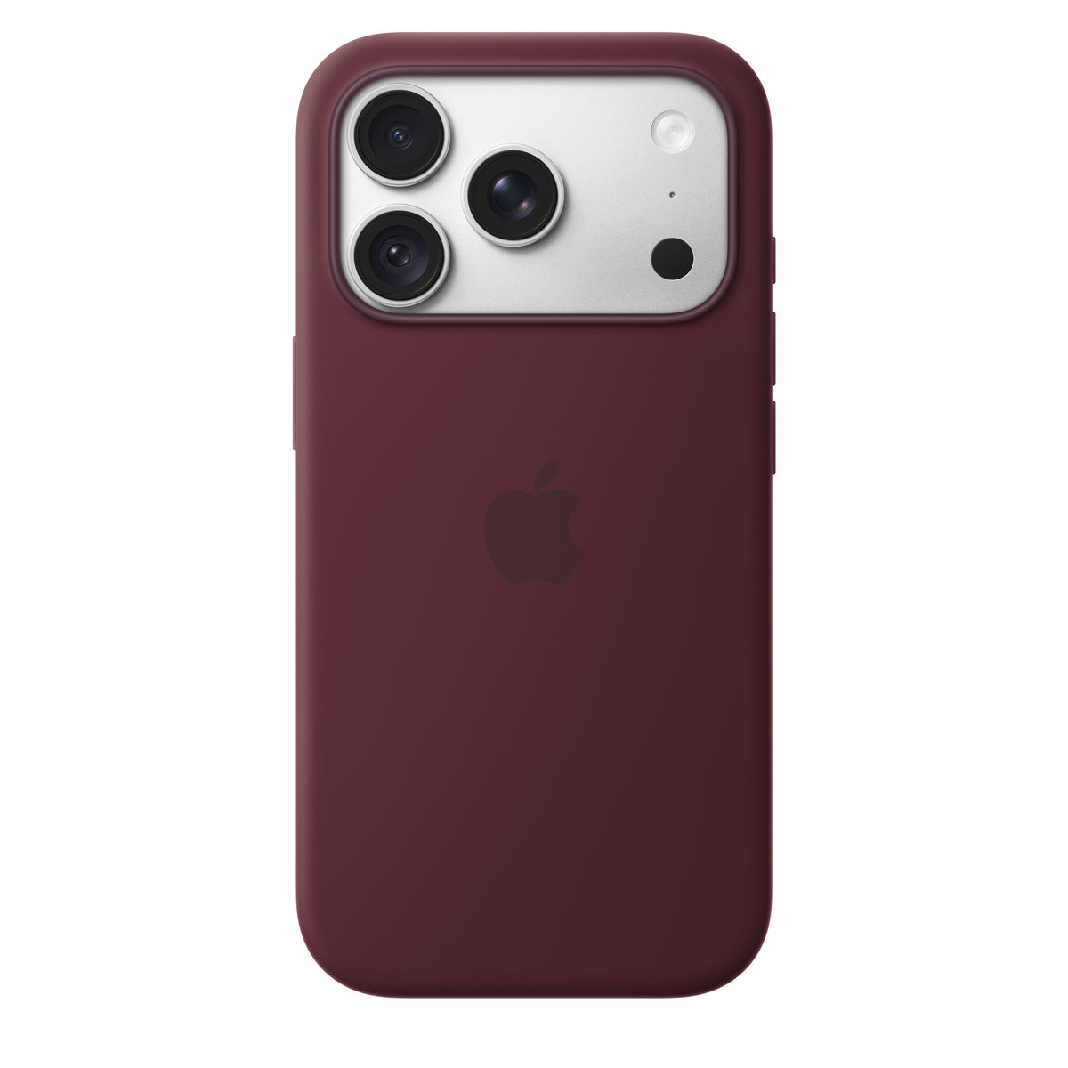 Iphone 18 Pro Silicone Case With Magsafe - Burgundy