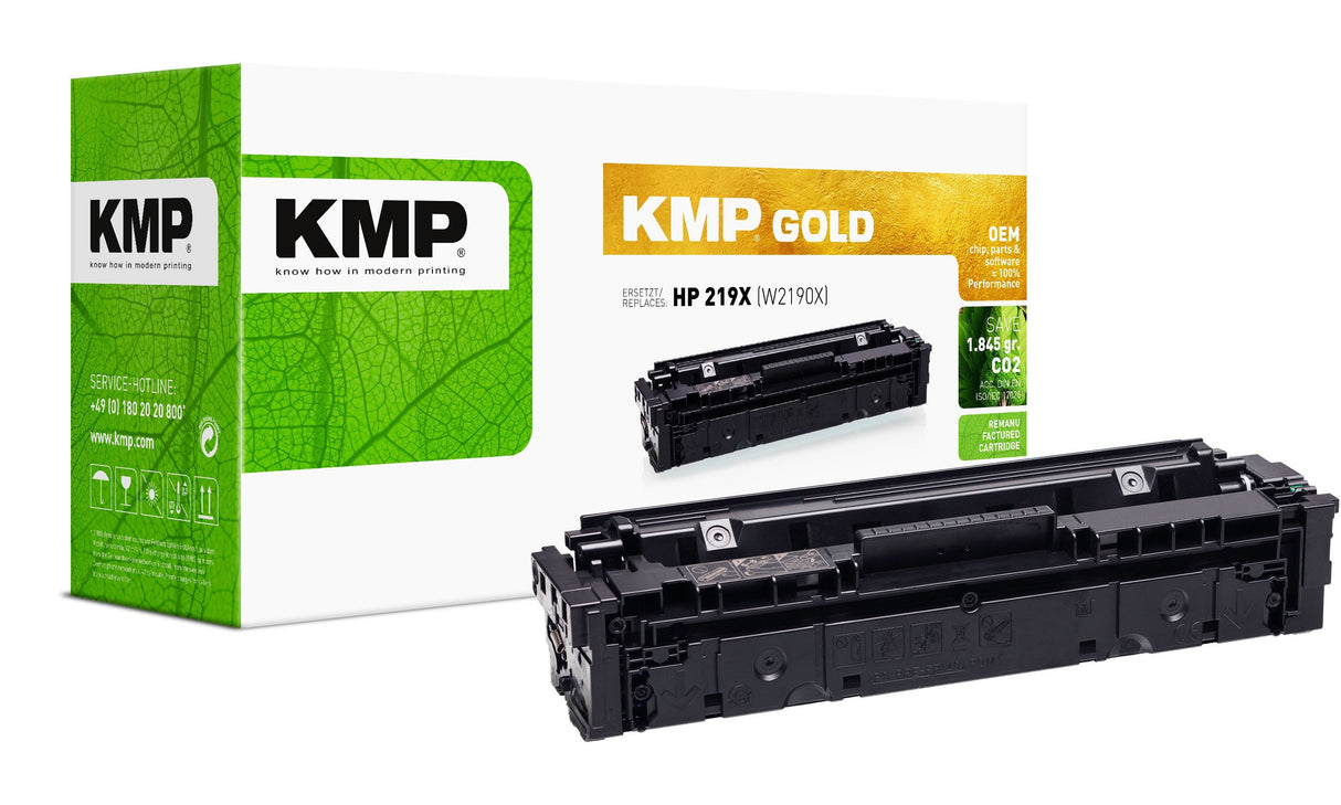 Kmp Gold Toner Hp 219x W2190x Negro 3200 Copias Remanufactured
