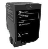 EAN 0734646614382 - Lexmark 74C2SK0 cartucho de tóner 1 pieza(s) Original Negro imagen 1