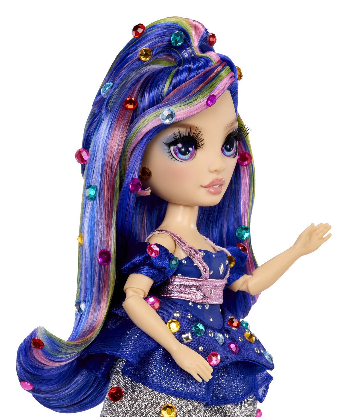 EAN 0035051597810 - Rainbow High Be Dazzling Fashion Dolls- Genevieve Bleue (Blue) imagen 7
