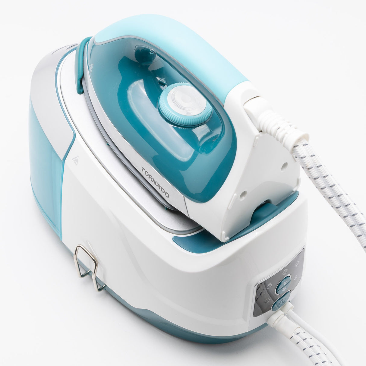 EAN 6221127020489 - TORNADO TSS-2400D estación plancha al vapor 2400 W 1,8 L Suela de cerámica Blanco, Azul imagen 17