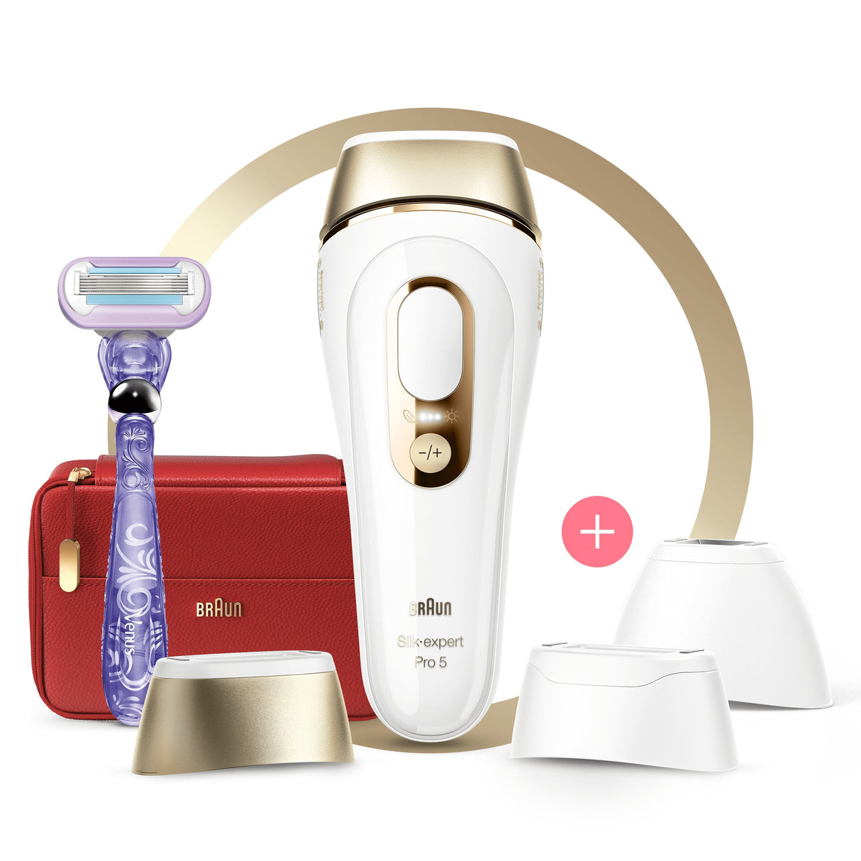 Braun Silk-Expert Pro Silk·Expert Pro 5 Pl5267 Luz Pulsada Intensa (Ipl) Oro, Blanco