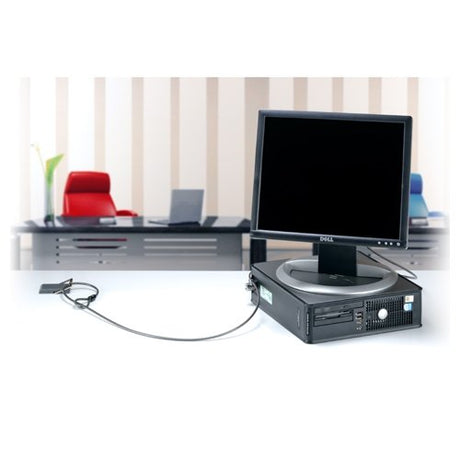 EAN 5028252348966 - DELL MicroSaver Twin cable antirrobo Plata imagen 2