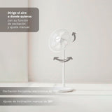 Ventilador De Pie Grunkel Fs-14pr 30w 7 Aspas 35cm 12 Velocidades