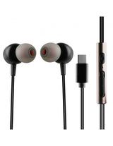 Auriculares Muvit M1c Usb Tipo C Negro