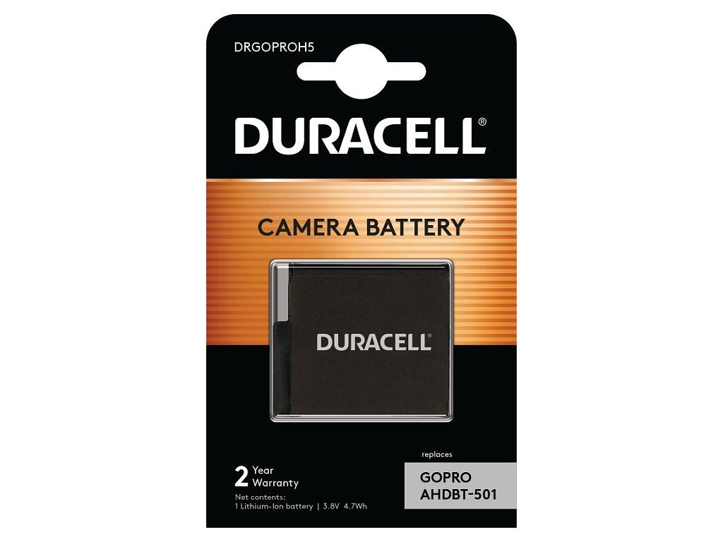 EAN 5055190184547 - Duracell DRGOPROH5 batería para cámara/grabadora Ión de litio 1250 mAh imagen 1