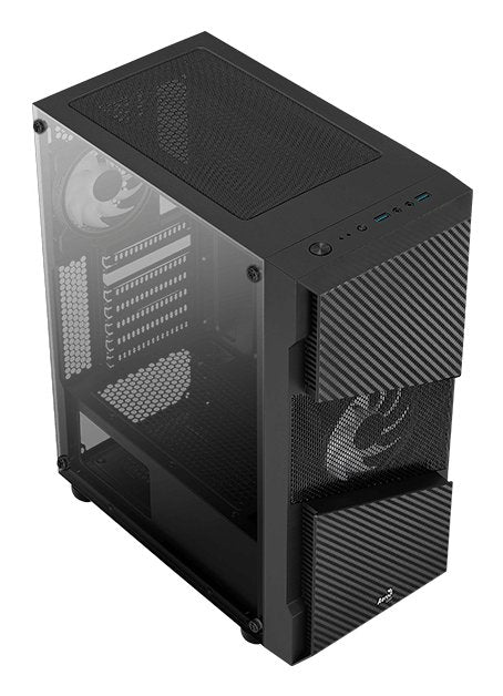 EAN 4710562754186 - Aerocool Menace Saturn RGB Midi Tower Negro imagen 5