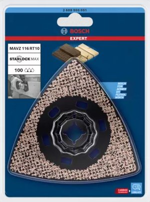 Bosch Disco Abrasivo Expert Carbide-Riff Mavz 116 Rt10 Multimaterial, Disco Abrasivo 2608900051