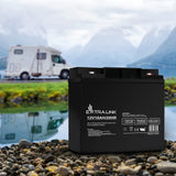 Extralink Akumulator Battery Accumulator Agm 12v 18ah - Batterie - 18.000 Mah Sealed Lead Acid (Vrla) 13,5 V