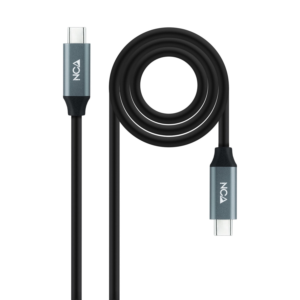 Nanocable Cable Usb 3.2 Gen2x2 100w 4k/60hz Usb-C M/M 2m - Negro