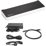 Startech Dock Usb-C Para Tres Monitores 4k Con 5 Puertos Usb 3.0