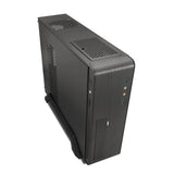 Tooq Caja Micro Atx, Mini Itx Slim - Fuente De Alimentacion 500w - 1x Hdd3,5 + 1x Sdd2,5 + 1x Hdd5.25 - 2x Usb 3.0, Sd