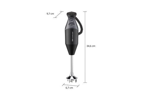 EAN 4011689982156 - ESGE M 200 BBQ 10 L Batidora de inmersión 200 W Negro, Cromo imagen 8